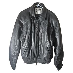 Cooper Collections Leather Jacket Size Medium